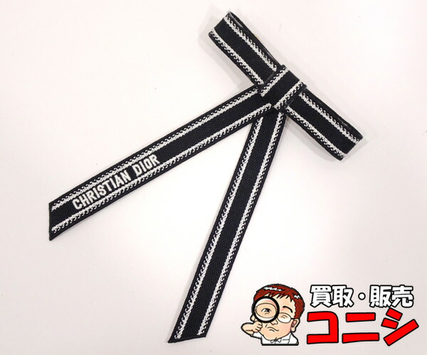 【上品なアクセントをプラス☆ダブルリボン♪】DIOR バレッタ Christian Dior [正規ラッピング済] ディオール バレッタ リボン