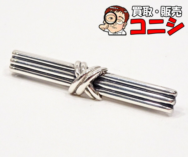 ティファニー ダイバー1837 Tiffany&CoネクタイピンAg925 ティファニー タイピン シルバー925 ネクタイピン 1837 ロゴ
