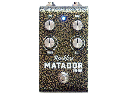楽天市場】Rockbox Electronics/MATADOR Preamp プリアンプ オーバー