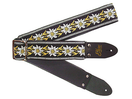 ギターストラップ Elara Straps Spread Constanta Black(Black) Ultrasuede [送料無料!]｜Ksound SHOP