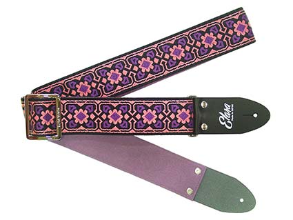 ギターストラップ Elara Straps Tetra Heart Old Rose Ultrasuede [送料無料!]