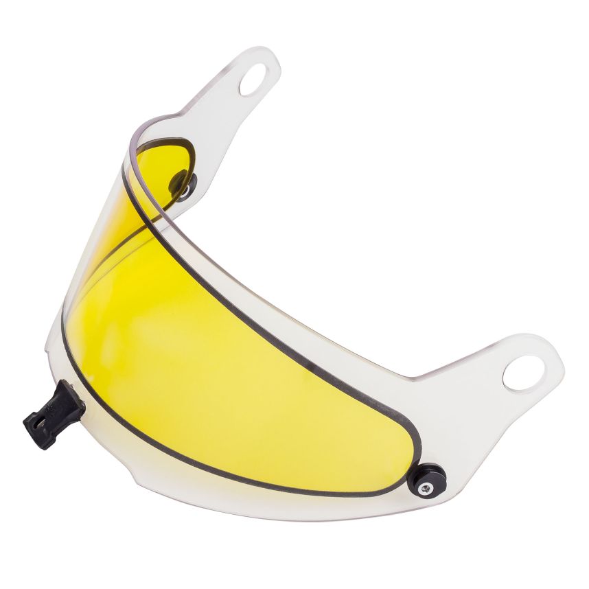 【楽天市場】Stilo スティーロ ST5フォーミュラとカート用ヘルメットの交換用バイザー イエローダブルグレーズ：くじらRacing