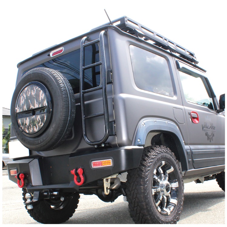 ジムニー Jb64 ラダー 新型ジムニーシエラ ルーフキャリア 新型ジムニー Jb ジムニーシエラ リアラダー スズキ パーツ 新型 Jb74w Jb64w Jb74