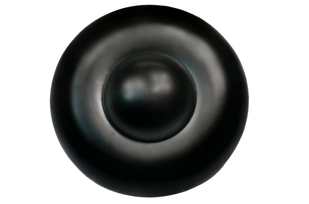 唄金具 （釘隠し・錺金具） 黒いこと ２．０寸 金管楽器鋳込み製［組みたてる鉄器］［社寺装置］
