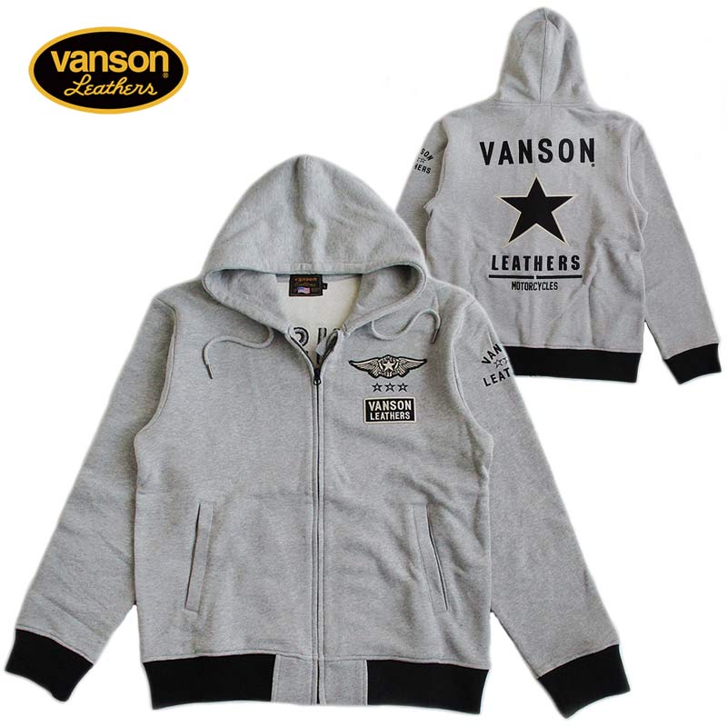 VANSON バンソン ワンスター ハーフジップ スウェット シャツ VANSON バンソン ワンスター ハーフジップ スウェット シャツ