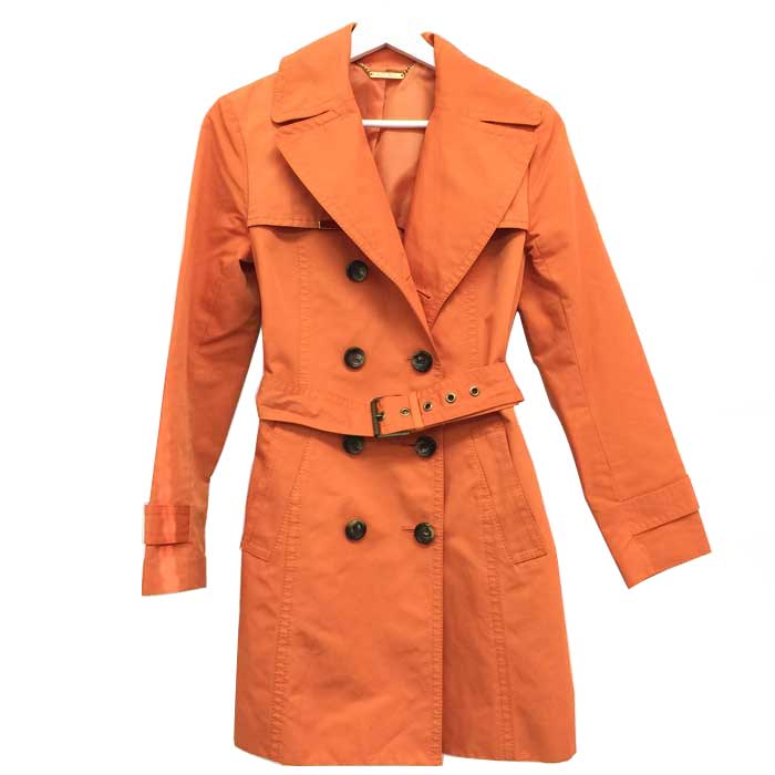 michael kors tan trench coat