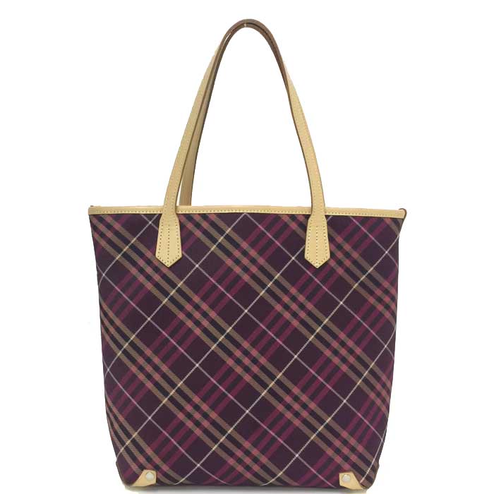 burberry tote bag purple