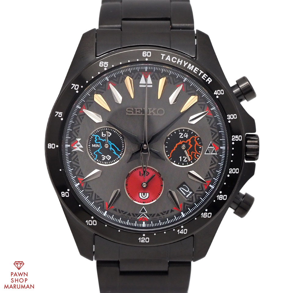 極美品セイコー 8T63-03G0 モンスターハンターコラボ ナルガクルガ 楽天市場】セイコー【SEIKO】8T63-03G0 モンスターハンター