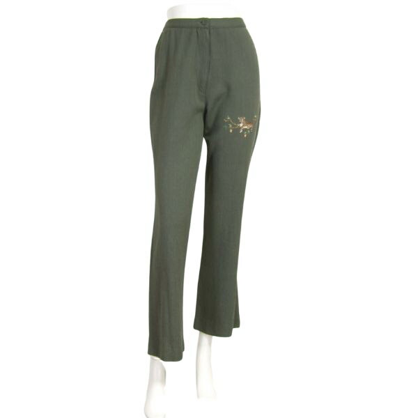 楽天市場】美品【中古】伊太利屋 GK ロングパンツ スラックス