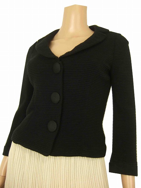 美品【中古】トゥービーシック TO BE CHIC 7分袖 立体デザイン お洒落ジャケット 小さいサイズ 7号 レディース 05P07Nov15 アウター|フルフルマーケット