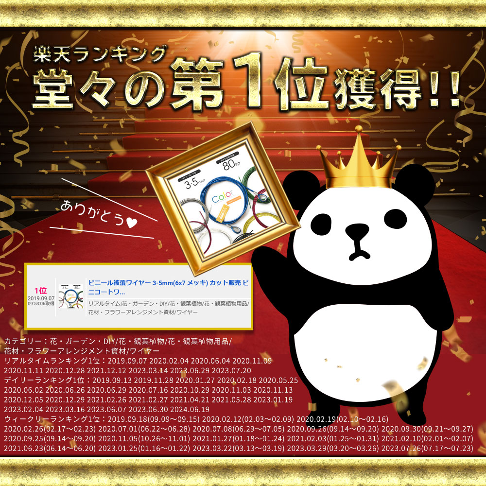 楽天ランキング1位
