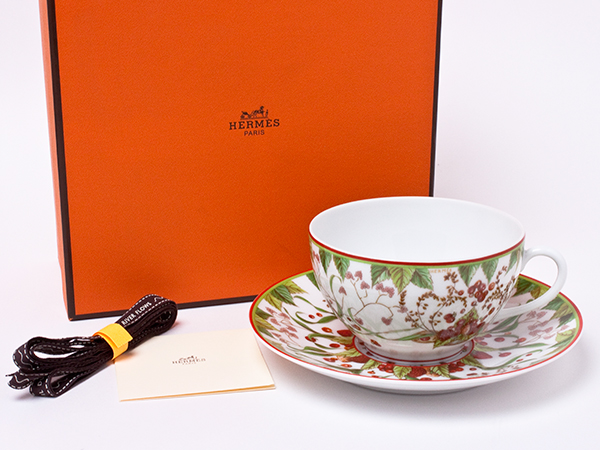 楽天市場 エルメス ピタゴラス モーニングカップ ソーサー Hermes 79お茶のふじい 藤井茶舗 お茶のふじい