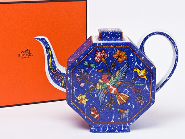 ＜ワケあり＞エルメス ピエールドリアン エドクシダン ティーポット hermes-87茶の葉のふじい・藤井茶舗