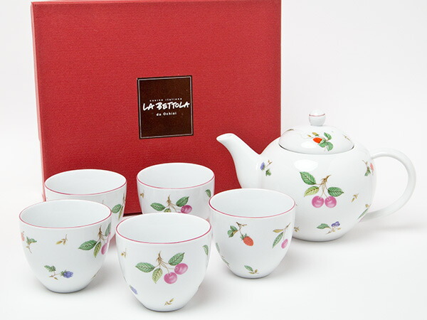 ラ・ベットラ　ティーセットお茶のふじい・藤井茶舗｜お茶のふじい