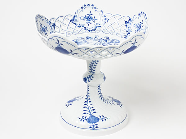 \u003cbr /\u003e マイセン/Meissen コンポート（青碧玉ねぎ 透かし彫り） meissen-03\u003cbr /\u003e\u003cbr /\u003e茶の葉のふじい・藤井茶舗