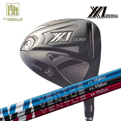 GORILLA GOLF XX1 ZERO DRIVER FUJIKURA 24 VENTUSゴリラゴルフ ダブルエックスワン ゼロ ドライバー フジクラ 24 ベンタス|オーエスゴルフ