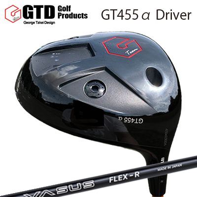 GTD 455 Alpha Driver CRAZY VASUSGTD 455アルファ １番ウッド クレイジー ヴァーサス メンズクラブ-スポーツ・アウトドア-クラブ