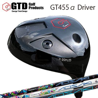 GTD 455 Alpha Driver AOSAKI/AKEBONOGTD 455アルファ １番ウッド アオサキ/アケボノ スポーツ・アウトドア-ゴルフ