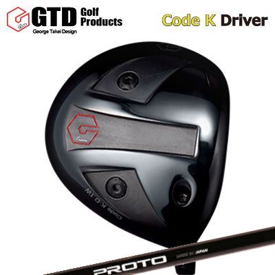 GTD Code K Driver CRAZY PROTO 1-Flex DRIVERGTD 吊りひもK １番ウッド クレイジー プロト 1フレックス １番ウッド