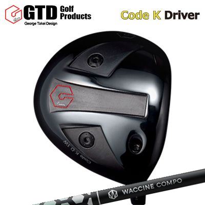 GTD Code K Driver WACCINE COMPO TOXOID DRGTD 吊りひもK １番ウッド ワクチンコンポ アナトキシン １番ウッド ゴルフ-スポーツ・アウトドア