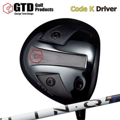 GTD Code K Driver UST Mamiya LIN-Q PowerCore BLUEGTD 吊りひもK １番ウッド USTマミヤ 繋がり 力強さ中核グループ 青色