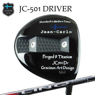 Jean-Calro JC501 DRIVER UST Mamiya LIN-Q RED EXジャン カルロ JC501 １番ウッド USTマミヤ 繋がり 赤いことEX