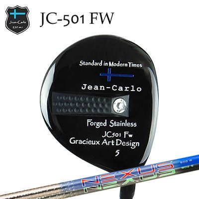 Jean-Calro JC501 FW SteelFiber NEXUS BLUE/BLACKジャン カルロ JC501 フェアウェイウッド スチールファイバー ネクサス ブルー/ブラック|オーエスゴルフ