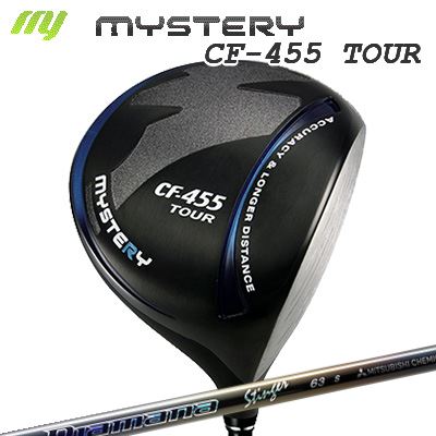 Mystery CF-455 TOUR DRIVER MITSUBISHI CHEMICAL Diamana Stinger不可思議 CF-455周遊旅行 １番ウッド 三菱ケミカル ディアマナ スティンガー