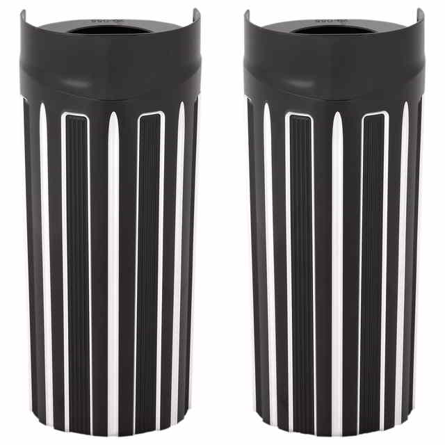 取寄せ フォークブーツカバー - +2インチ - ブラックアルマイト - 10ゲージ - FLHT アレンネス Fork Boot Covers - +2 - Black Anodized - 10-Gauge - FLHT 20-057 DRAG 04060076 42,086円