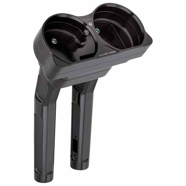 取寄せ メソッド キックバック ハンドルバーライザー - 10インチ - ブラック アレンネス Method Kickback Handlebar Riser - 10 - Black 520-032 DRAG 06021146｜ハーレーパーツデポ