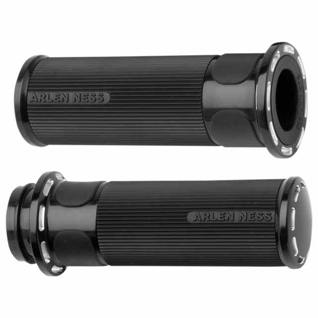 取寄せ スロットトラックグリップ - TBW - ブラック アレンネス Slot Track Grips - TBW - Black 07-303 DRAG 06301026