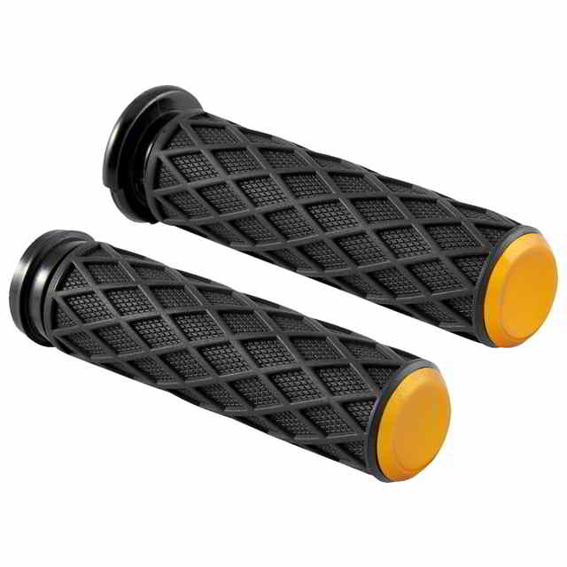 取寄せ ダイヤモンドグリップ - TBW - ゴールド アレンネス Diamond Grips - TBW - Gold 500-016 DRAG 06303211|ハーレーパーツデポ