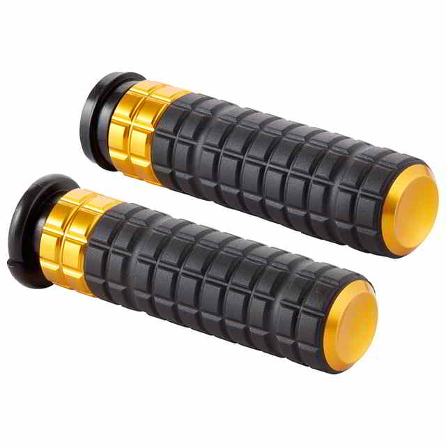 取寄せ スピードライナーグリップ - TBW - ゴールド アレンネス SpeedLiner Grips - TBW - Gold 500-020 DRAG 06303274｜ハーレーパーツデポ