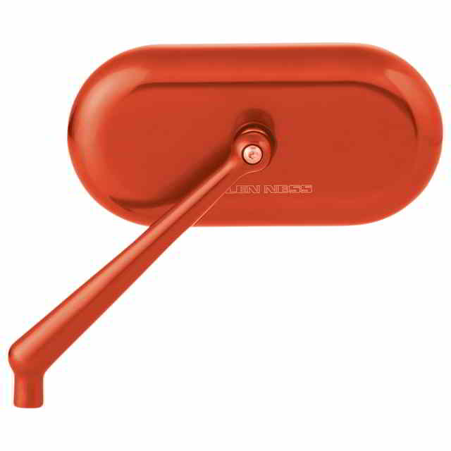取寄せ ミラー - サイドビュー - 楕円形 - オレンジ - 左 アレンネス Mirror - Side View - Oval - Orange - Left 13-185 DRAG 06401446