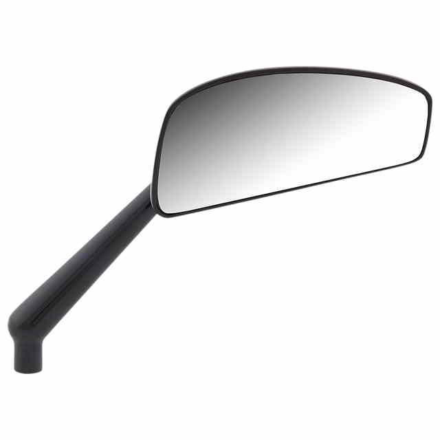 取寄せ ミラー - ティアドロップ - サイドビュー - ティアドロップ - ブラック - 右 アレンネス Mirror - Tearchop - Side View - Teardrop - Black - Right 510-006 DRAG 06401460｜ハーレーパーツデポ
