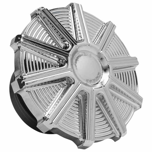 取寄せ ベントガスキャップ - 10ゲージ - クローム アレンネス Vented Gas Cap - 10 Gauge - Chrome 701-001 DRAG 07030848