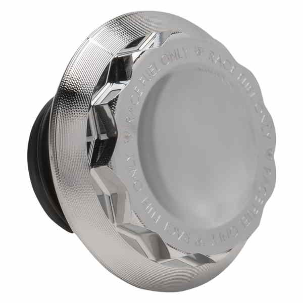 取寄せ ベントガスキャップ - 12ポイント - クローム アレンネス Vented Gas Cap - 12 Point - Chrome 701-011 DRAG 07030858