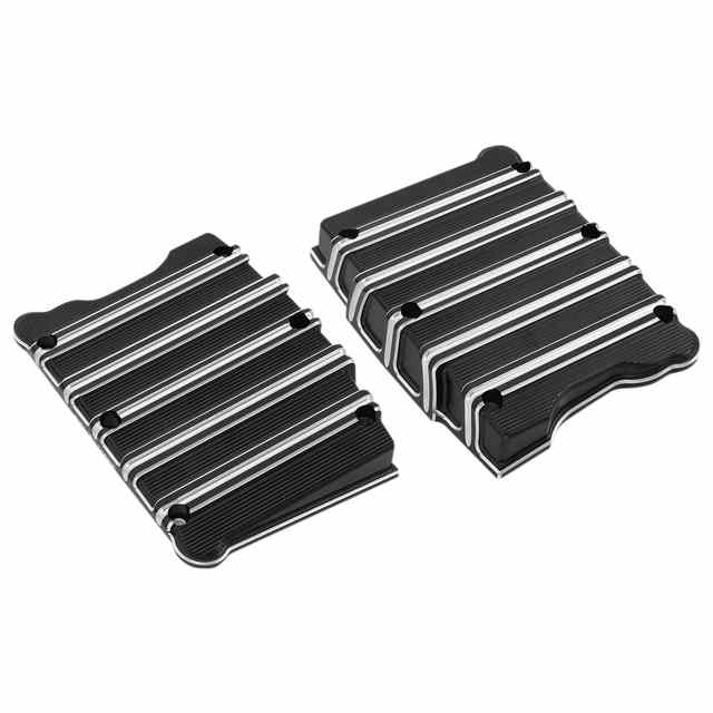取寄せ ロッカーボックスカバー - 10ゲージ - ブラック アレンネス Rocker Box Covers - 10 Gauge - Black 18-253 DRAG 09401342