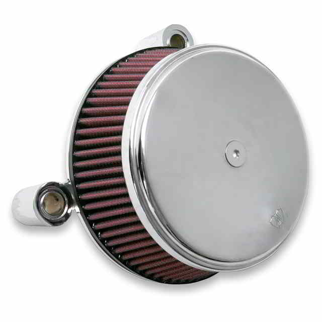取寄せ Big Sucker ステージ I エアフィルターキット - クローム アレンネス Big Sucker? Stage I Air Filter Kit - Chrome 18-321 DRAG 10100870|ハーレーパーツデポ