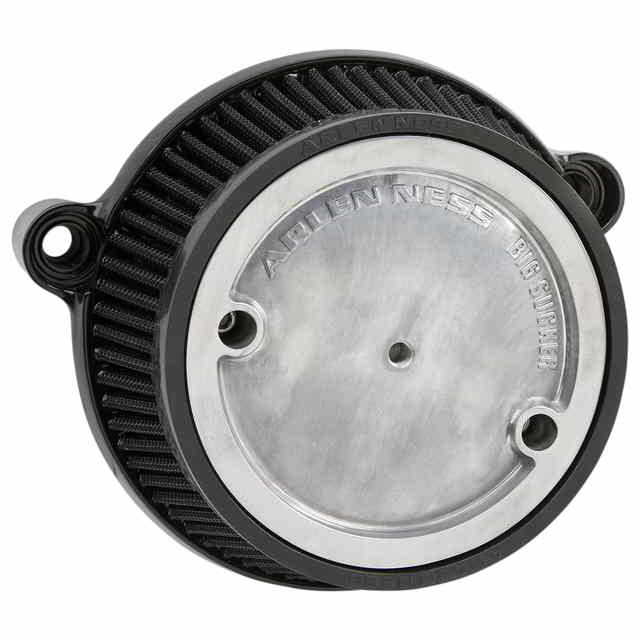 取寄せ Big Sucker ステージ1 エアクリーナーキット - ブラック アレンネス Big Sucker? Stage 1 Air Cleaner Kit - Black 18-318 DRAG 10102499|ハーレーパーツデポ