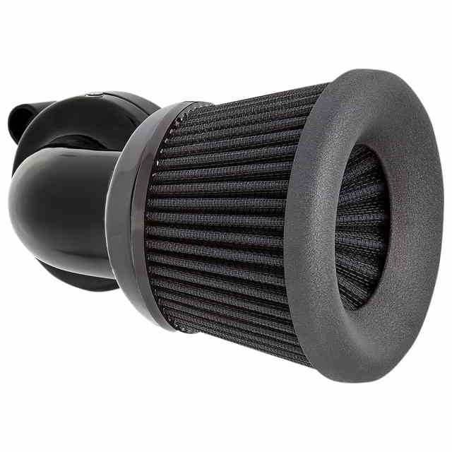 取寄せ Velocity 90° エアクリーナーキット - ブラック アレンネス Velocity 90° Air Cleaner Kit - Black 600-032 DRAG 10102720|ハーレーパーツデポ