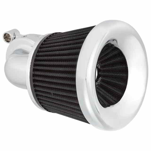 取寄せ Velocity 90° エアクリーナーキット - クローム アレンネス Velocity 90° Air Cleaner Kit - Chrome 600-035 DRAG 10102723|ハーレーパーツデポ