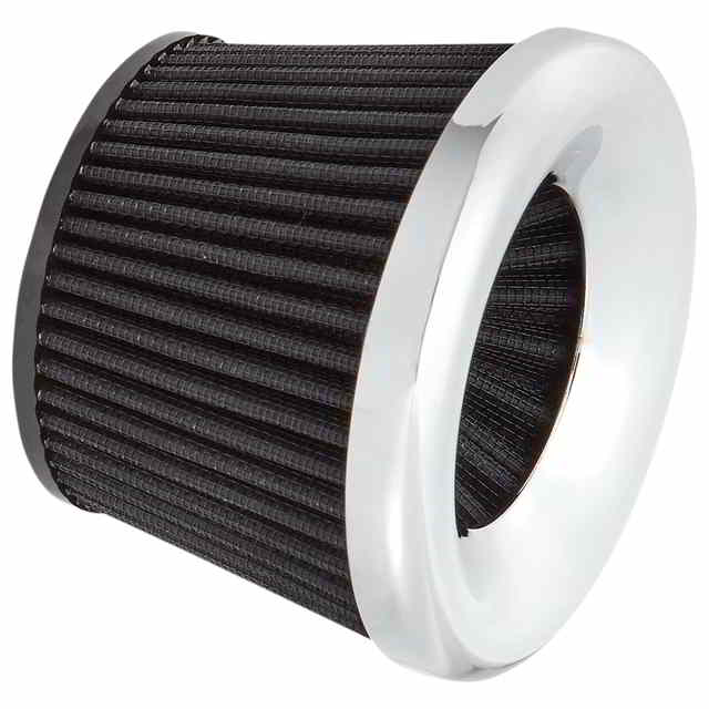 取寄せ 交換用Velocity 65°/90°エアフィルター - クローム アレンネス Replacement Velocity 65°/90° Air Filter - Chrome 81-209 DRAG 10114452