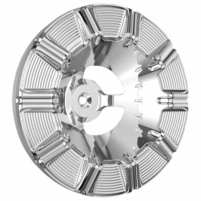取寄せ Velocity エアクリーナーカバー - 10ゲージ - クローム アレンネス Velocity Air Cleaner Cover - 10-Gauge - Chrome 601-001 DRAG 10140300