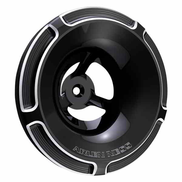 取寄せ Velocity エアクリーナーカバー - ベベル - ブラック アレンネス Velocity Air Cleaner Cover - Beveled - Black 601-002 DRAG 10140301