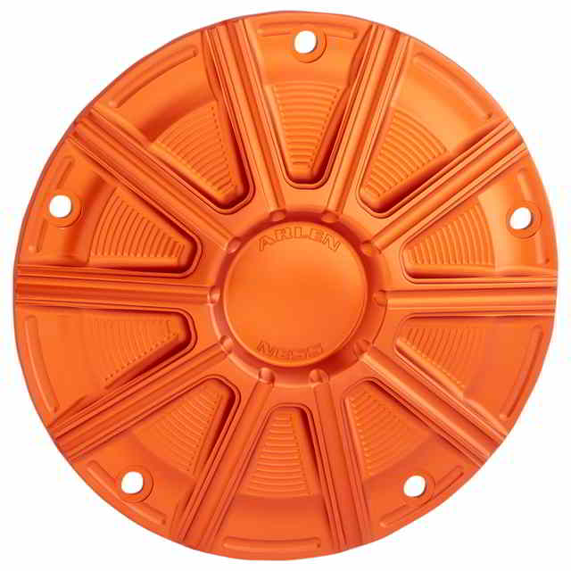 取寄せ ダービーカバー - オレンジ アレンネス Derby Cover - Orange 700-021 DRAG 11070656|ハーレーパーツデポ
