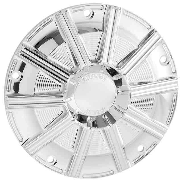 取寄せ 10ゲージダービーカバー - クローム - ツーリング/トライク アレンネス 10-Gauge Derby Cover - Chrome - Touring/Trike 700-001 DRAG 11070664|ハーレーパーツデポ