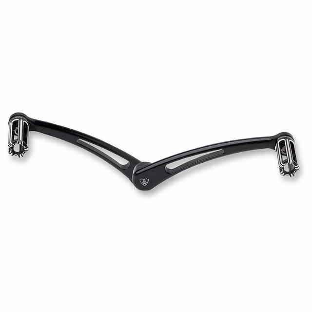 取寄せ ヒール/トゥシフター - 10ゲージ - ブラック アレンネス Heel/Toe Shifter - 10 Gauge - Black 40-107 DRAG 16021093|ハーレーパーツデポ