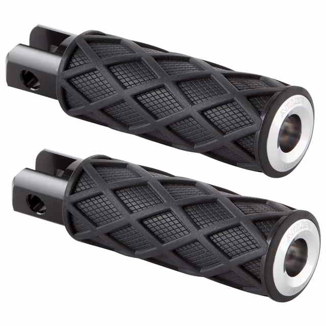 取寄せ ダイヤモンドフットペグ - ドライバー - クローム アレンネス Diamond Footpegs - Driver - Chrome 400-052 DRAG 16202672