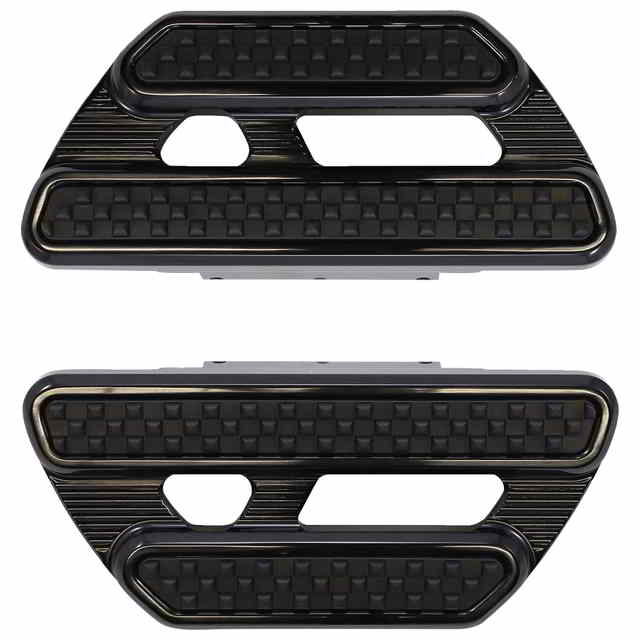 取寄せ メソッド パッセンジャーフロアボード - ブラック アレンネス Method Passenger Floorboards - Black 410-026 DRAG 16211130